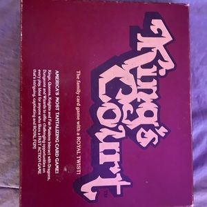 Very rare 1983 kings court board game